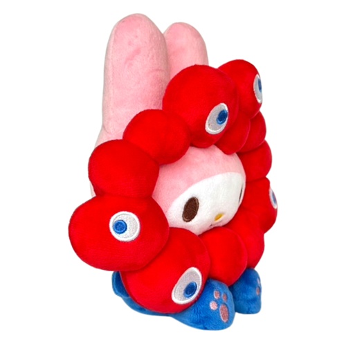 [PRE-ORDER] ตุ๊กตา มายเมโลดี้ My Melody x MYAKU-MYAKU Official Mascot งาน Osaka Expo 2025 นำเข้าจากญี่ปุ่น サンリオキャラクターズ ミャクミャクなりきりぬいぐるみM マイメロディ
