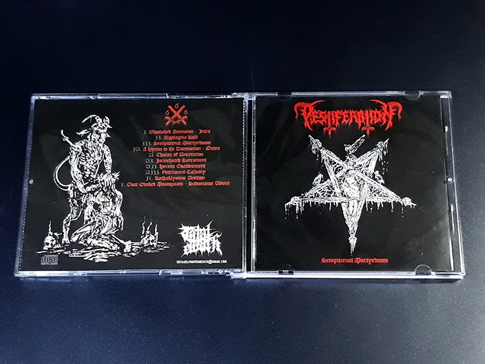 PESTIFERATION'Sempiternal Martyrdoom' CD