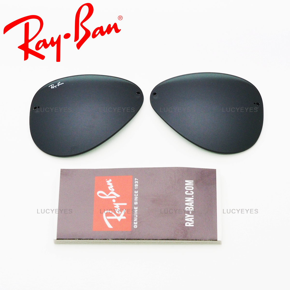 เลนส์ RAYBAN แท้ 100% RB3449 เลนส์สีเขียว