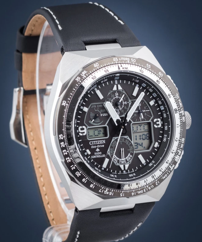 Citizen JY8149-05E นาฬิกาผู้ชาย Eco-Drive Promaster Skyhawk Radio-Controlled Men's Watch