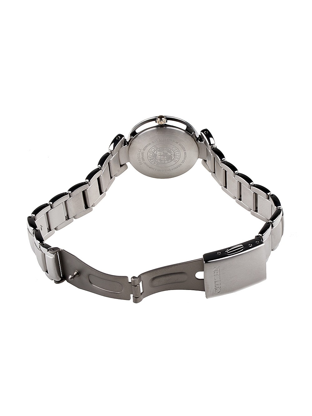 Citizen EW2506-81Y นาฬิกาผู้หญิง Eco-Drive Super Titanium Sapphire Women's Watch