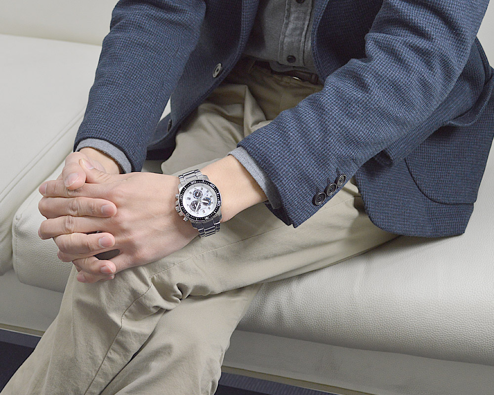 Citizen PMP56-3053 นาฬิกาผู้ชาย Eco-Drive Promaster Land Radio Controlled Men's Watch