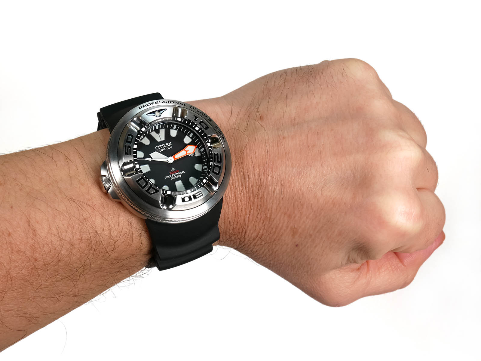 Citizen BJ8050-08E นาฬิกาข้อมือผู้ชาย Eco-Drive Eco Zilla Pro Divers 300m Men's Watch