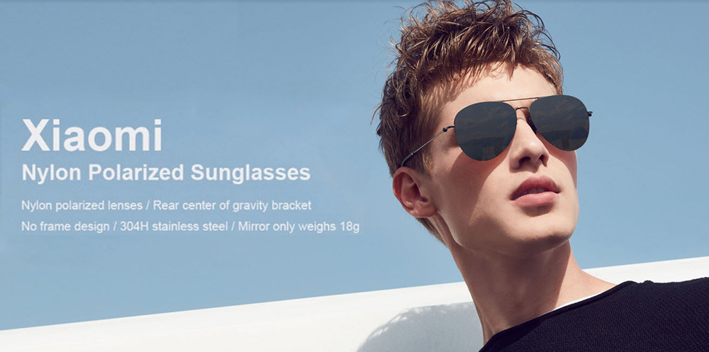 Xiaomi TS Nylon Polarized Sunglasses - แว่นกันแดดเลนส์ไนล่อนโพลาไรซ์
