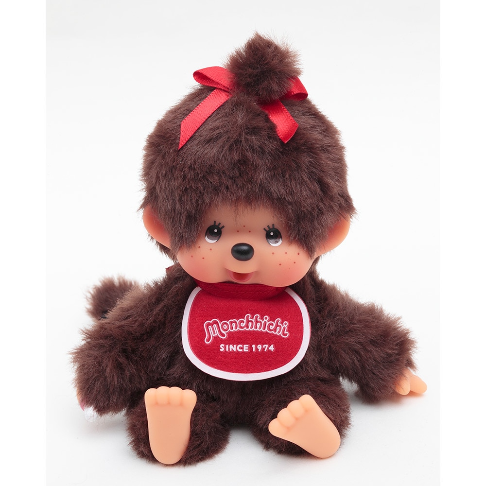 [PRE-ORDER] พวงกุญแจ ตุ๊กตา ม่อนชิชิ ออริจินอล หญิง Monchhichi Original Keychain Girl นำเข้าจากญี่ปุ่น モンチッチ キーチェーン 女の子 202485