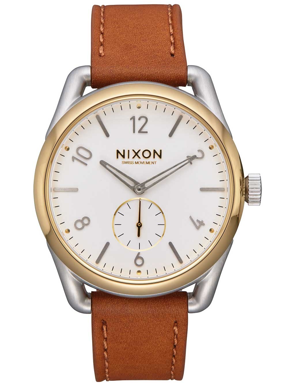 Nixon A459-2548-00 นาฬิกา ชาย-หญิง C39 Leather Quartz Unisex Watch