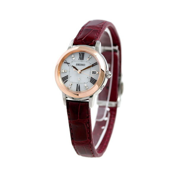 Seiko SSQW038 นาฬิกาผู้หญิง Lukia Solar Diamond Women's Watch