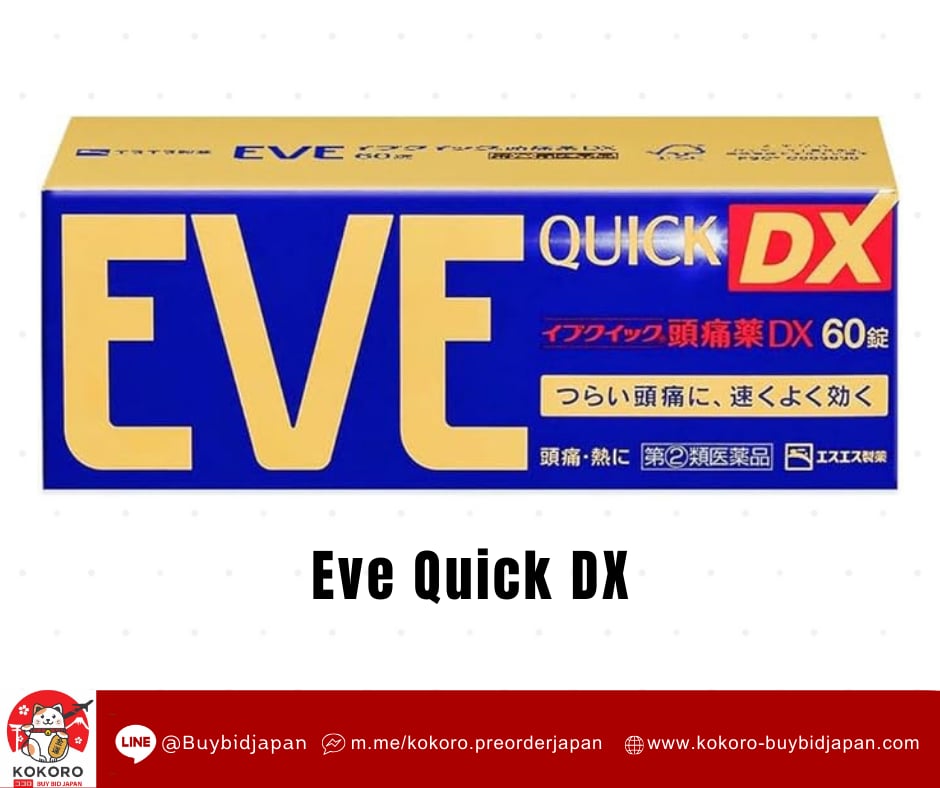 Eve Quick DX แก้ปวดหัว ปวดฟัน