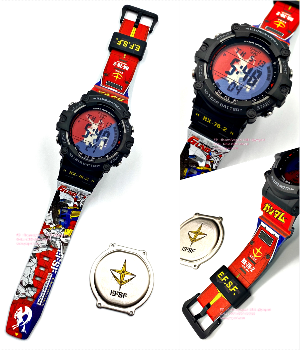 CASIO CUSTOM RX-78-2 Gundam (AE-1500WH)