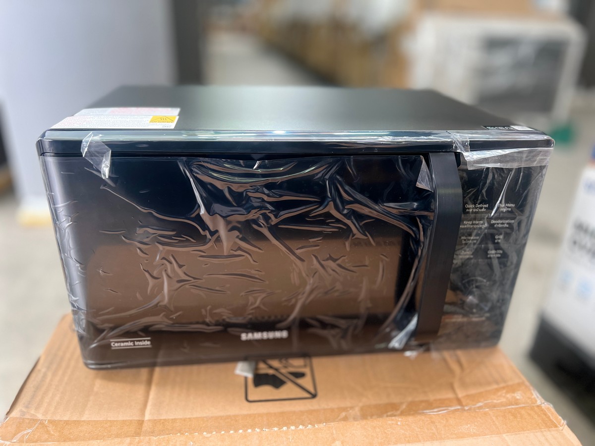 SAMSUNG ไมโครเวฟ อุ่นและย่าง 23 ลิตร 800วัตต์ รุ่น MG23K3515AK/ST