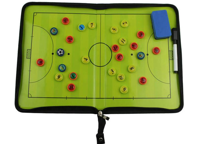Coach board กระดาน วางแผนฟุตซอล (แม่เหล็ก) เขียวเข้ม