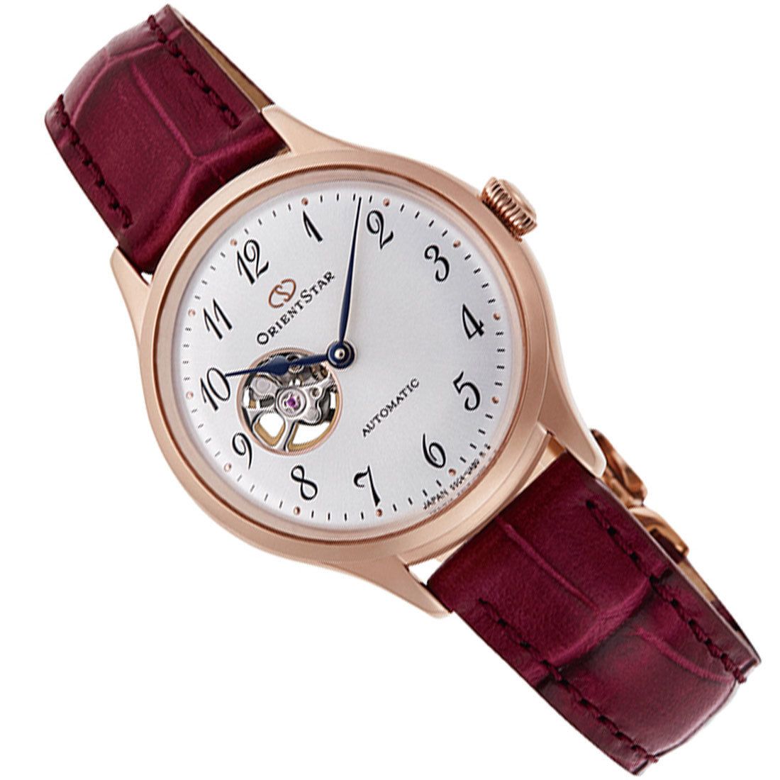 Orient RE-ND0006S00B นาฬิกาผู้หญิง Orient Star Classic Semi Skeleton Automatic Women's Watch