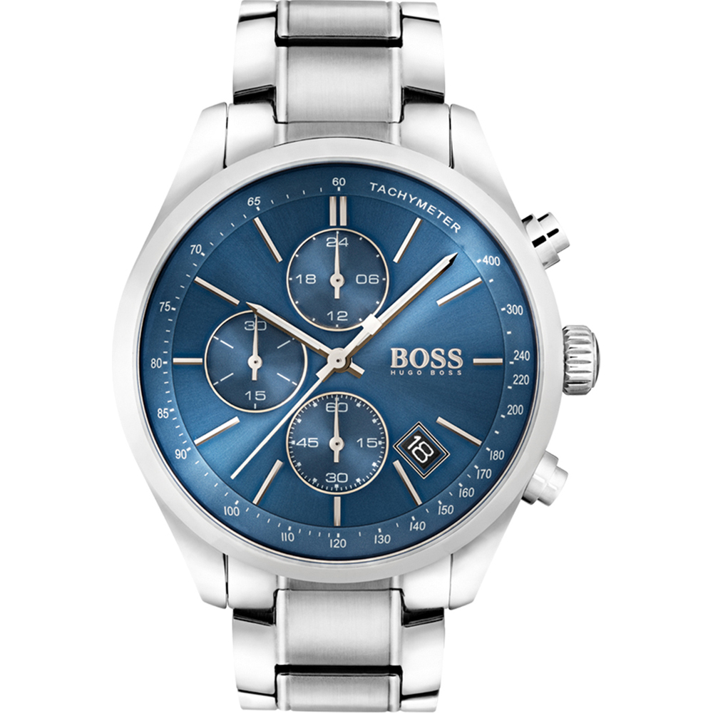 Hugo Boss 1513478 นาฬิกาผู้ชาย Grand Prix Chronograph Quartz Men's Watch