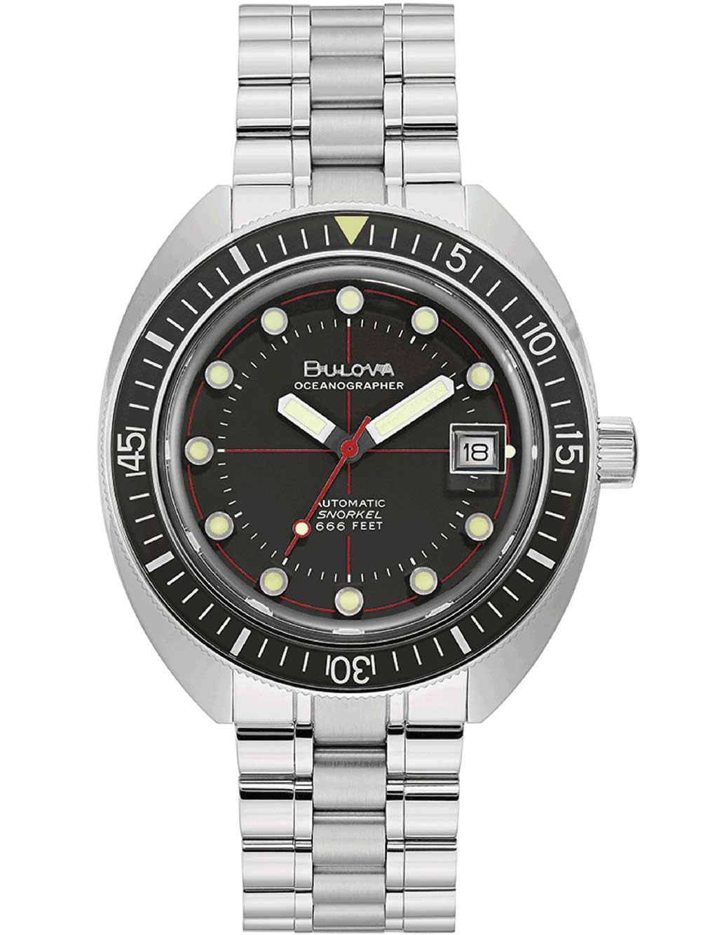 Bulova 96B344 นาฬิาผู้ชาย Oceanographer Automatic Men's Watch