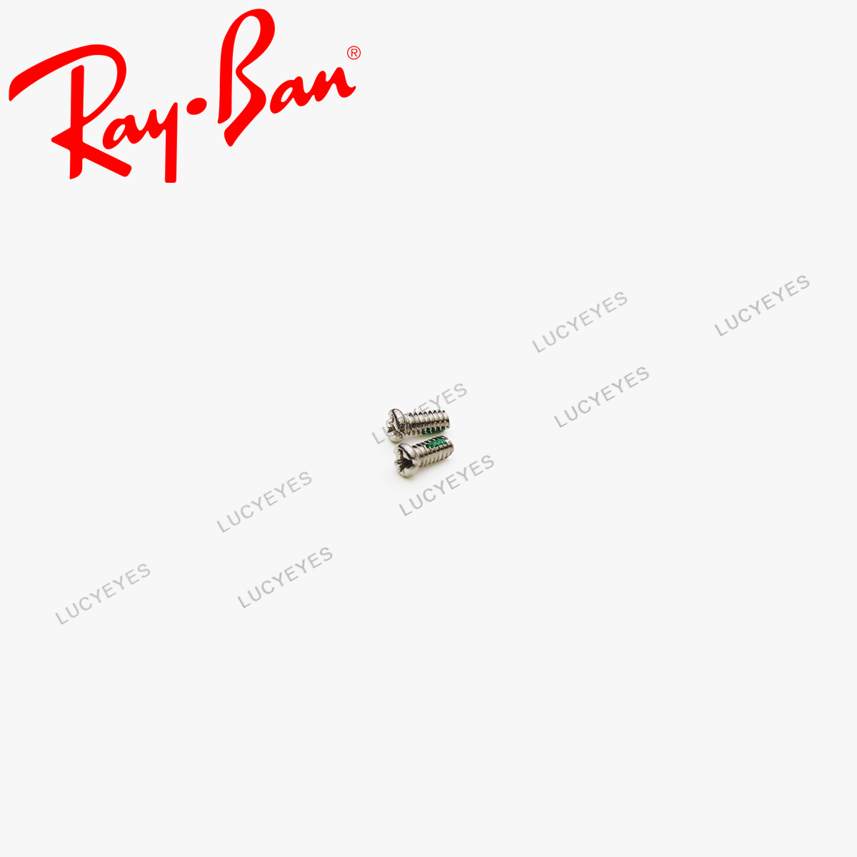 น๊อตแว่น RAYBAN แท้ 100% RB3016, CLUBMASTER น๊อตยึดเลนส์ สีเงิน