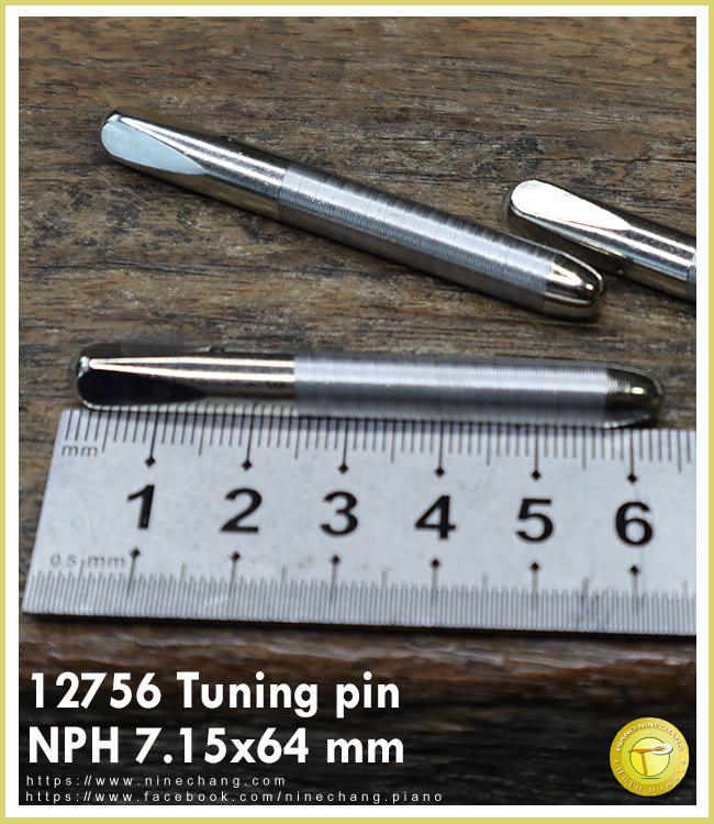 12756 Tuning pin NPH 7.15x64 mm