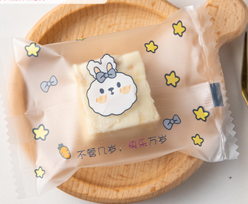 ถุงซีล ใส่ขนม คุกกี้ ลูกอม ขนาด 7x9.5-10 ซม. จำนวน 97-100 ใบ/แพ็ค ชุดที่ 4/4