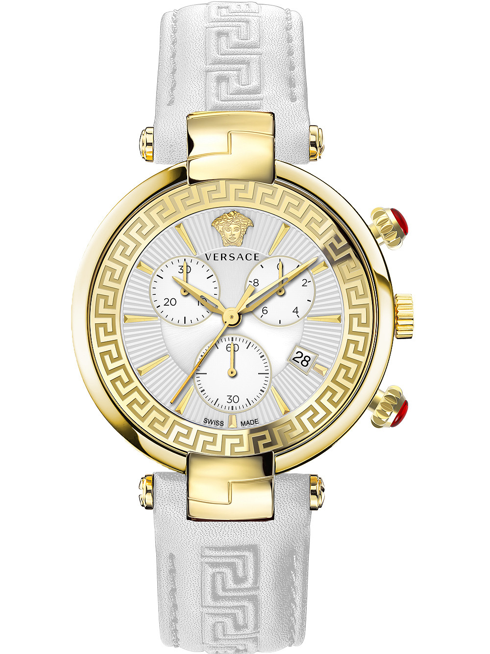 Versace VE2M00421 นาฬิกาผู้หญิง Revive Chrono Quartz Women's Watch