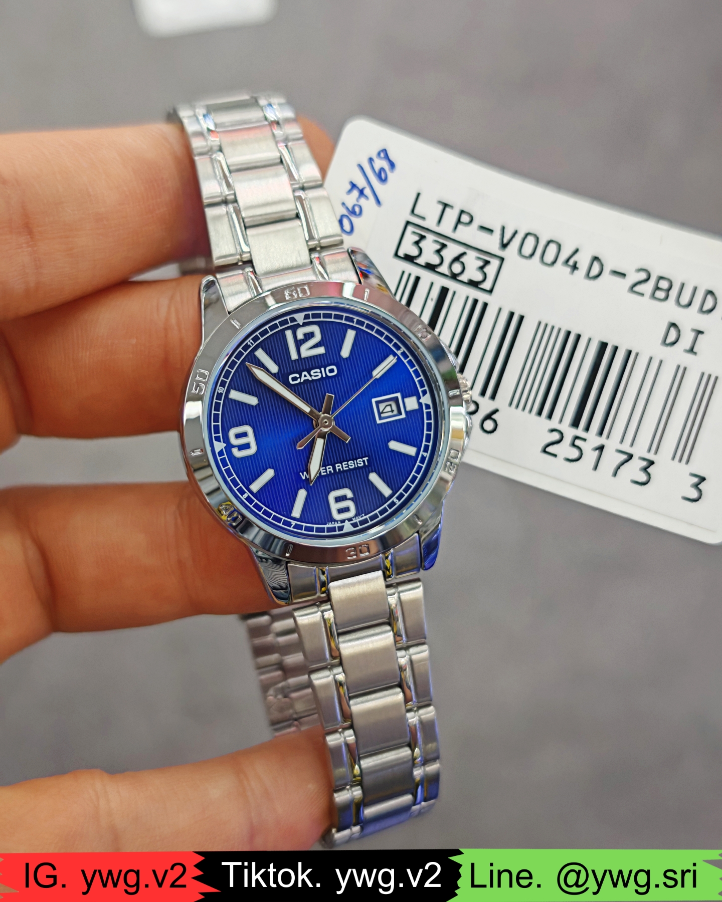 CASIO รุ่น LTP-V004D-2B