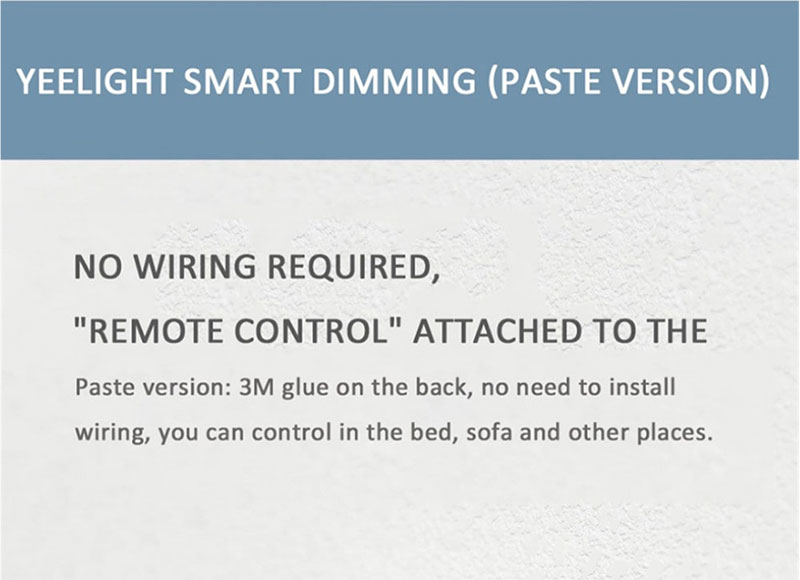 Xiaomi Yeelight Smart Dimmer Switch - สวิทซ์หรี่ไฟ