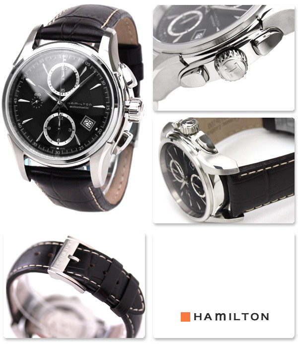 Hamilton H32616533 นาฬิกาผู้ชาย Hamilton รุ่น H32616533, Jazzmaster Automatic Chronograph Men's Watch
