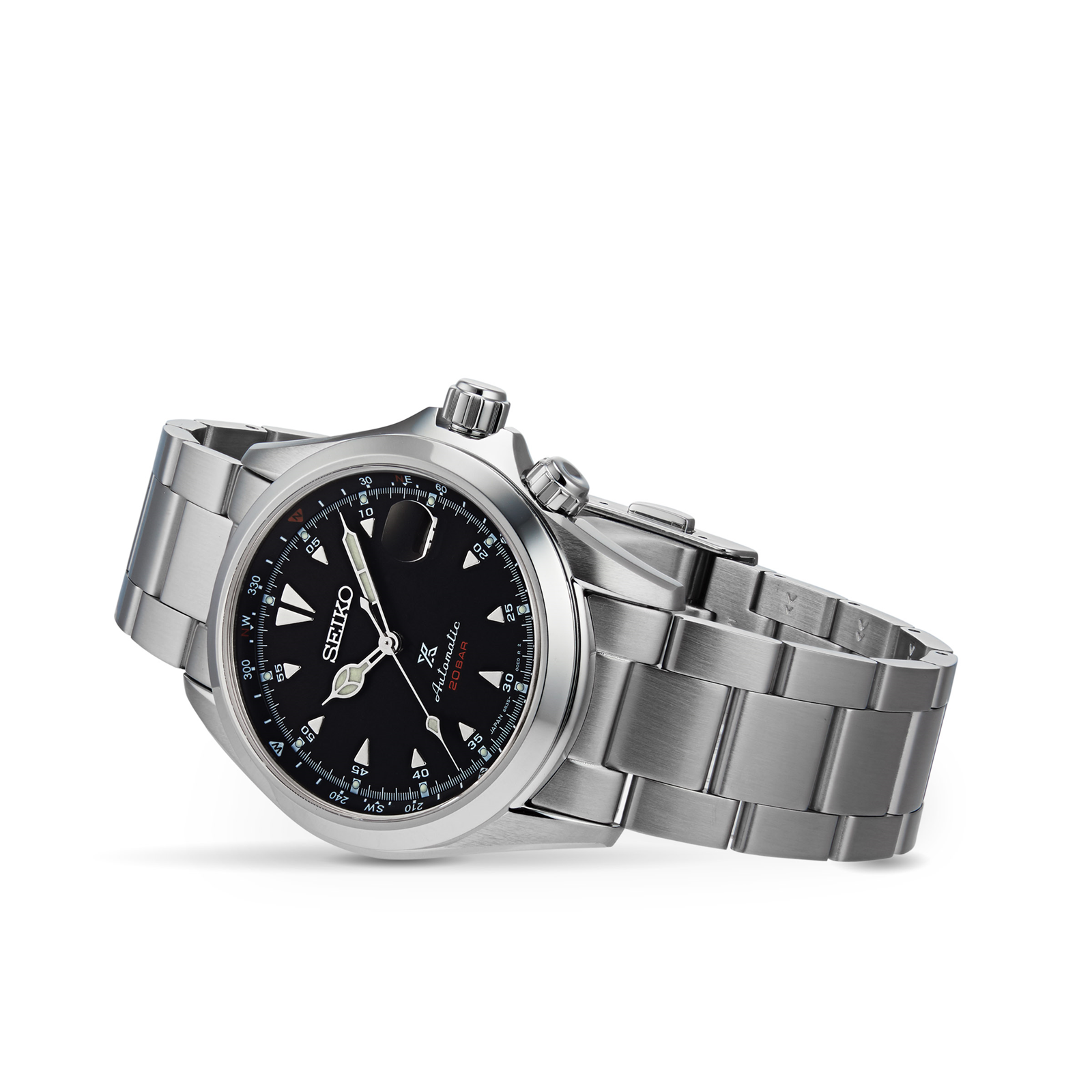 Seiko SPB117J1 นาฬิกาผู้ชาย Prospex Automatic Alpinist Field Compass Men's Watch