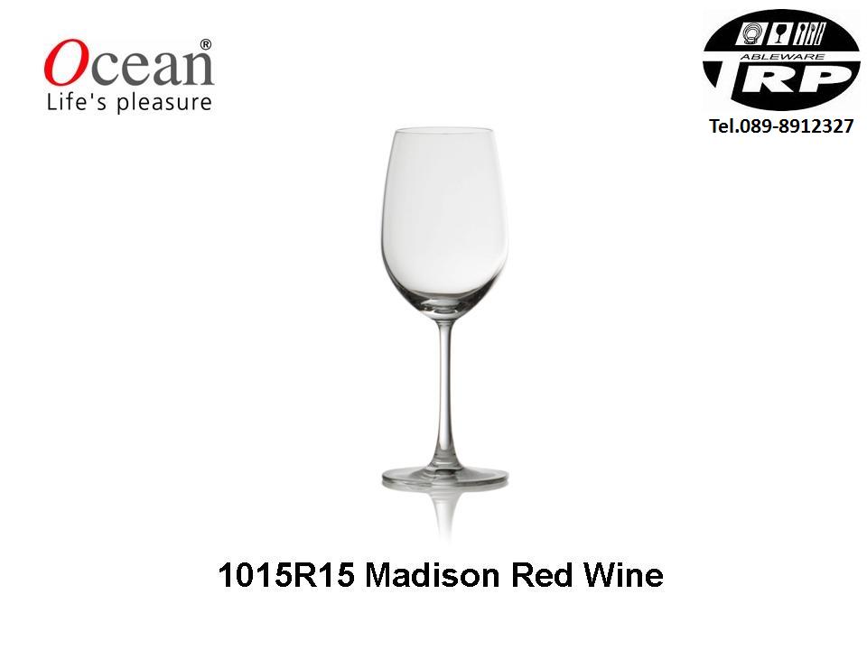 แก้วไวน์แดง,Red Wine,รุ่น 1015R15 Madison,ความจุ 15 oz.(425 ml.),แพ็ค 6/24pcs.กล่อง,Glassware,Thai โดย Trp.Tablewarethai / ทีอาร์พี.เทเบิ้ลแวร์ไทย