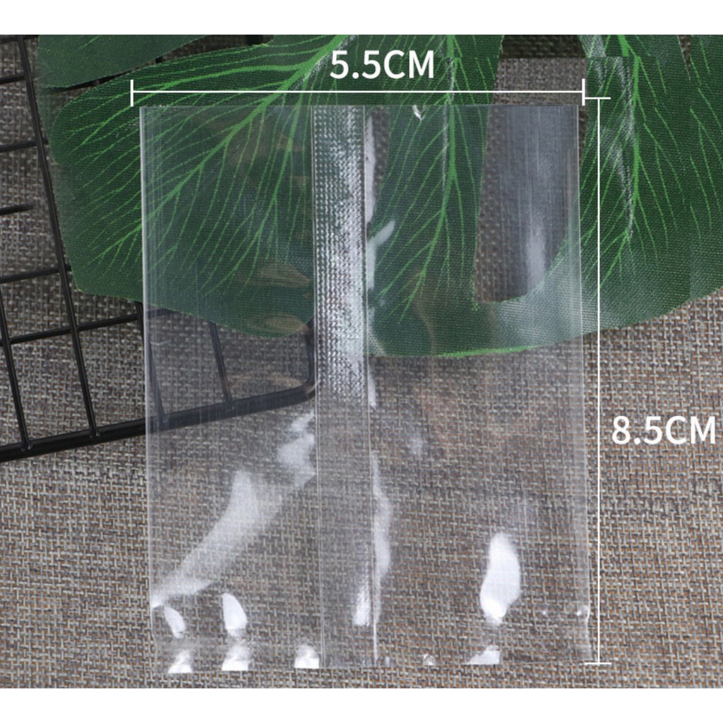ถุงซีล ใส่ขนม คุกกี้ ลูกอม ขนาด 5.5x8.5 ซม. จำนวน 97-100 ใบ/แพ็ค ชุดที่ 1/3