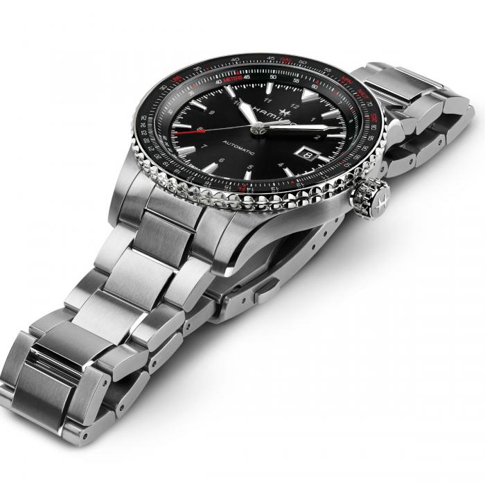 Hamilton H76615130 นาฬิกาผู้ชาย Khaki Aviation Converter Automatic Men's Watch