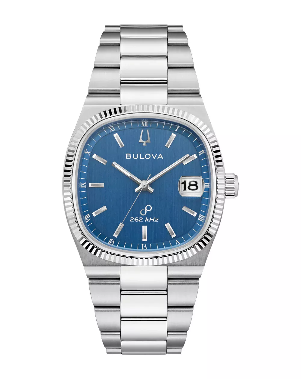 Bulova 96B440 นาฬิกาผู้ชาย High Precision Quartz Men's Watch + หูฟังบลูทูธ