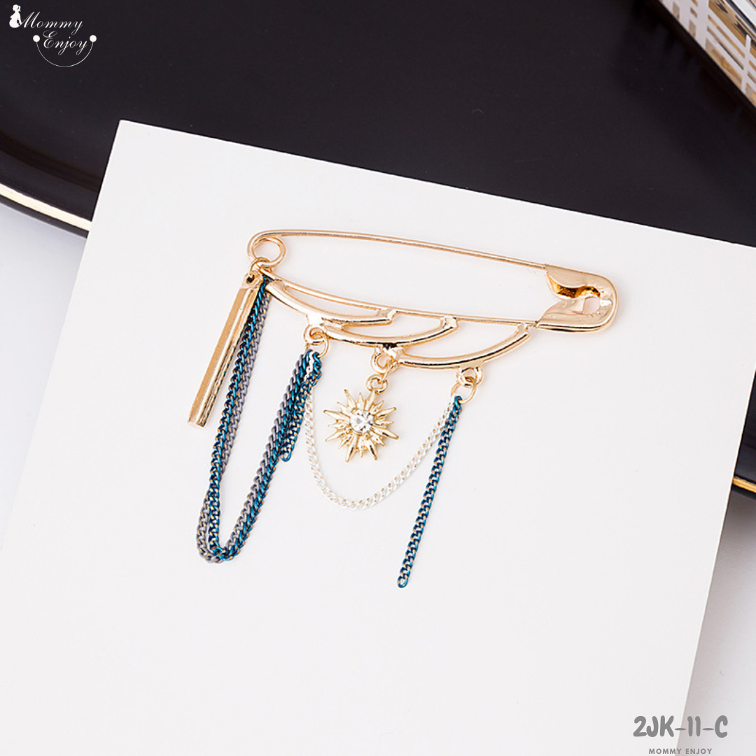 เข็มกลัดติดชุด ติดเพื่อความสวย หรือติดเพื่อความเชื่อสวยลงตัว เซตนี้ ตุ้งติ้งสวยมากค่ะ