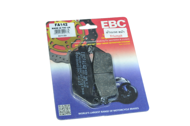 ผ้าเบรคหน้า Triumph แบรนด์ EBC FROM UK