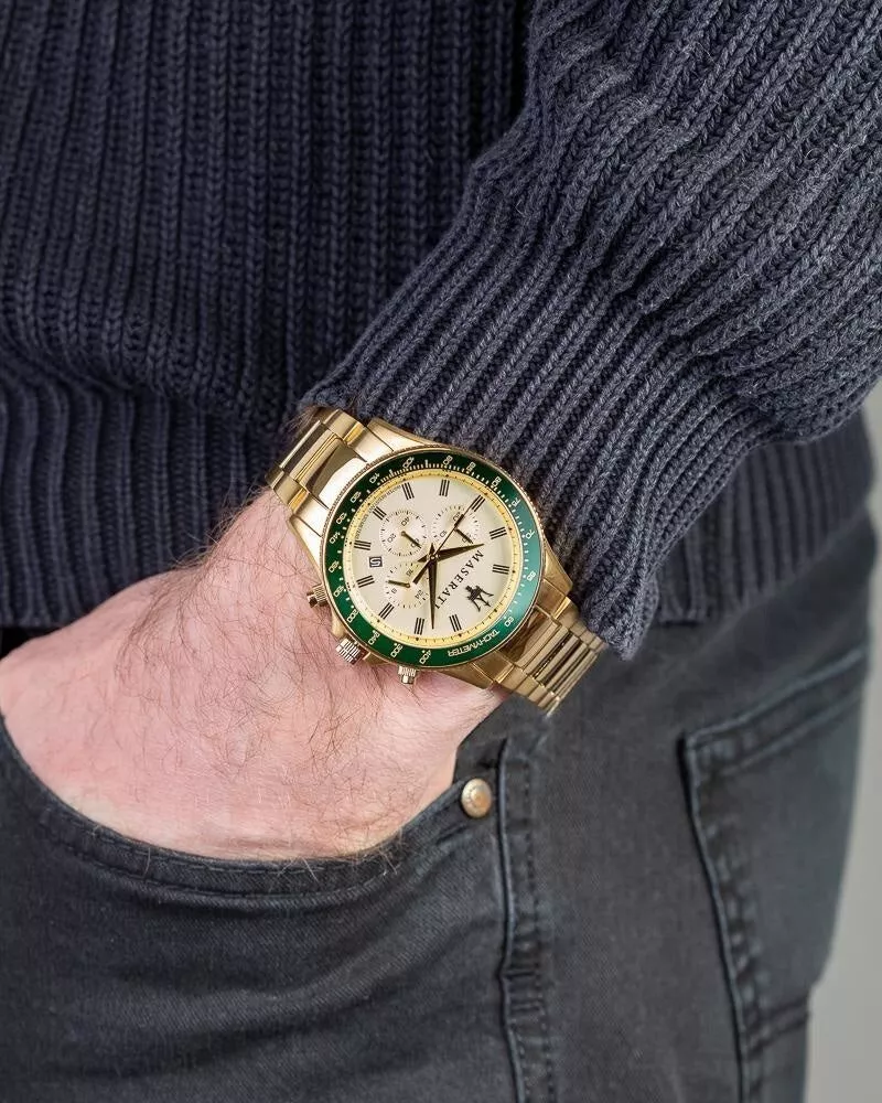 Maserati R8873640005 นาฬิกาผู้ชาย Sfida Chronograph Men's Watch