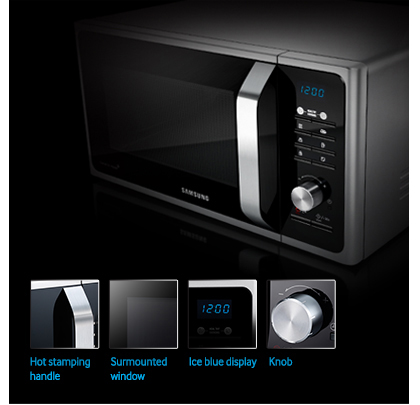 ไมโครเวฟ อุ่น - ย่าง Samsung 23 ลิตร MG23F301EAS/ST