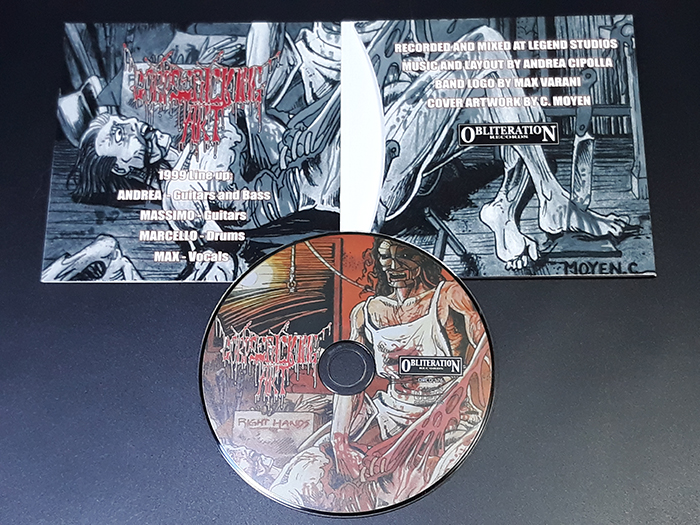 CORPSEFUCKING ART'A Puzzle Of Flesh' CD.