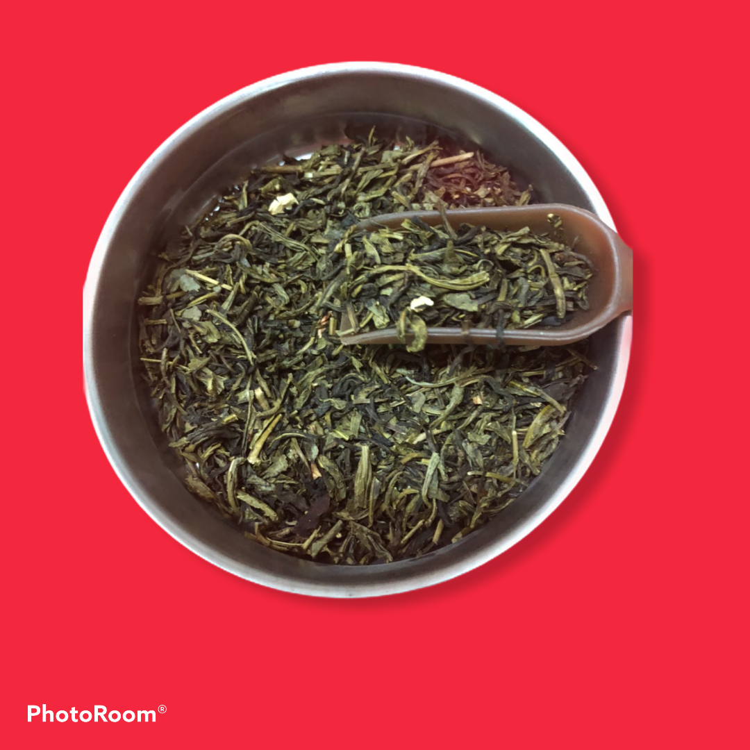 ชาเขียวมะลิ Taiwan Jasmine Green Tea leave 500 กรัม