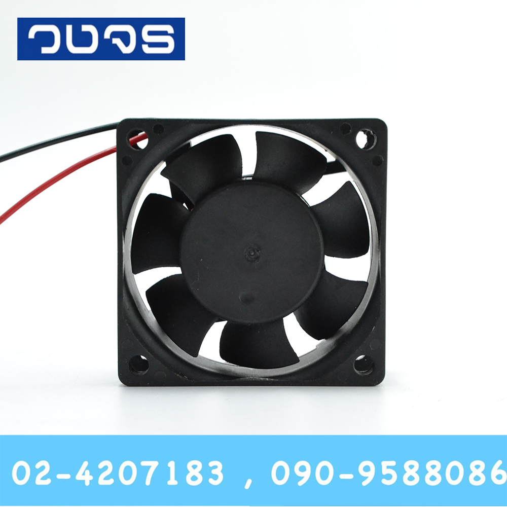 พัดลมระบายอากาศMitsumi F1205 60x60x25mm 12VDC