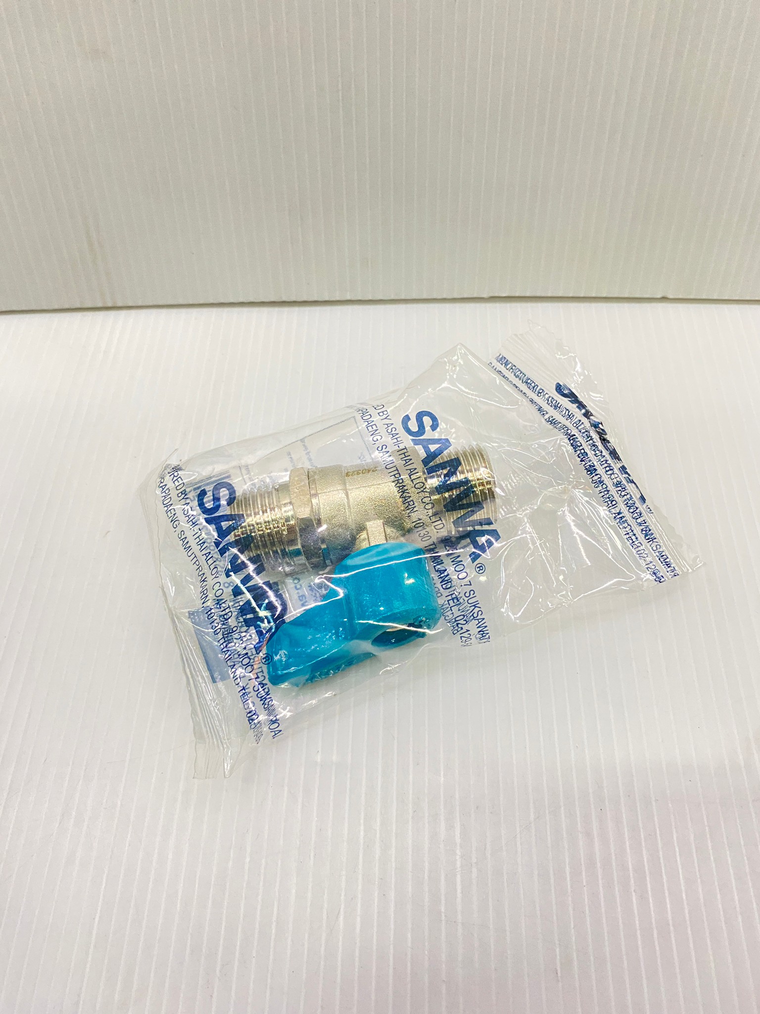 มินิบอลวาล์ว 2 ทาง 1/2นิ้ว (ผู้ ผู้) SANWA ของแท้ 100%
