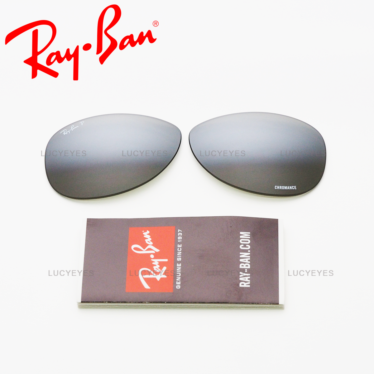 เลนส์ RAYBAN แท้ 100% RB3562 003/5J เลนส์สีปรอทเงิน Polarized