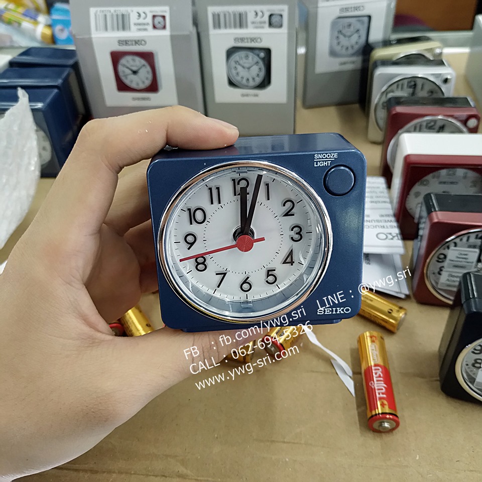 นาฬิกาปลุก SEIKO รุ่น QHE100E