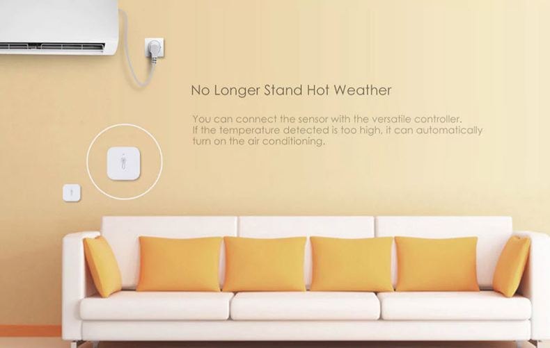 Xiaomi Aqara Temperature Humidity Sensor - ตัวตรวจวัดอุณหภูมิและความชื้น Aqara (Zigbee) (CN)