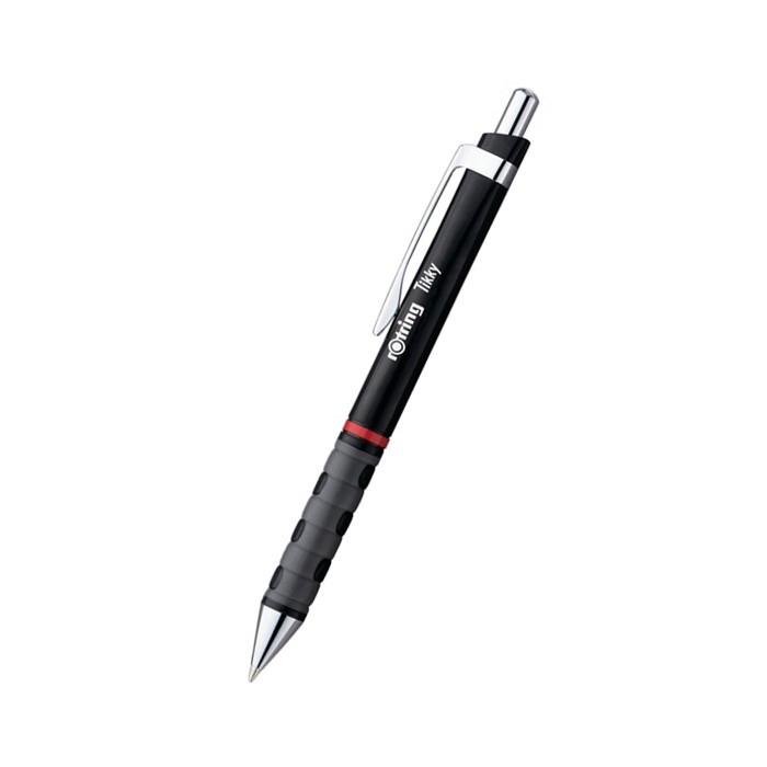 ปากการ๊อทริง rOtring Tikky Ballpoint Pen ด้ามสีดำ