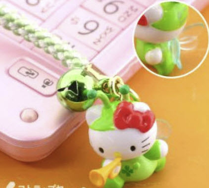 คิตตี้ในสไตล์ของดอกไม้ Clover