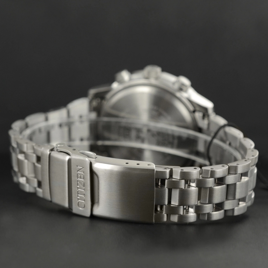 Citizen CB5860-86E นาฬิกาผู้ชาย Eco-Drive Promaster Sky Radio Controlled Chronograph Perpetual World Time Men's Watch