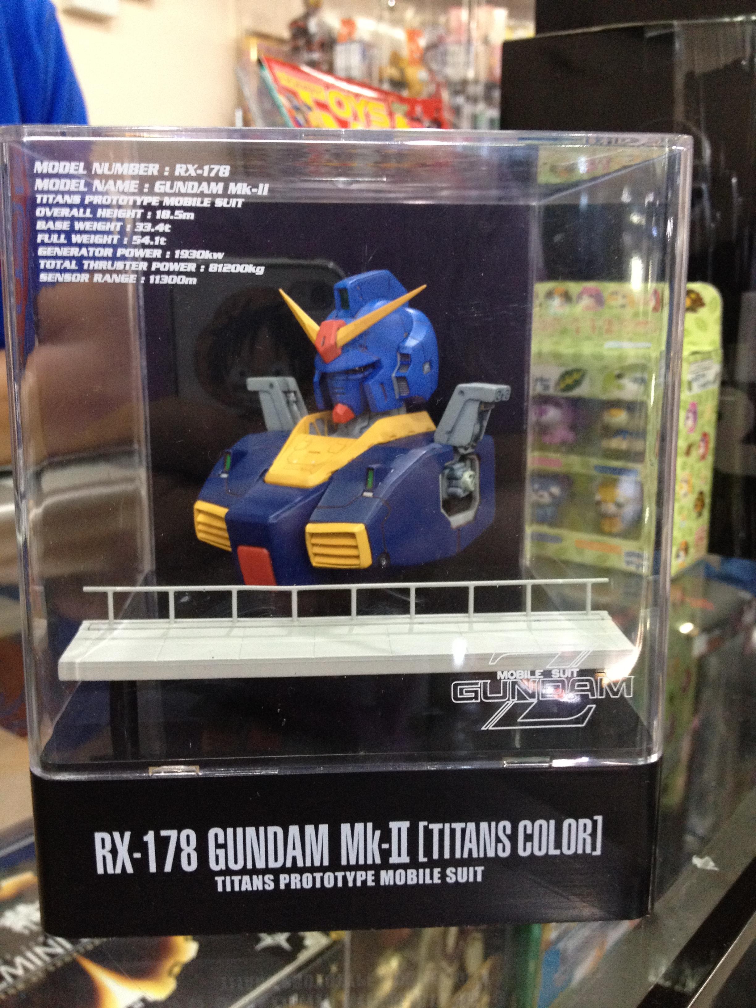 Banpresto Head Display 1/60 Scale Model - Gundam Mk-II