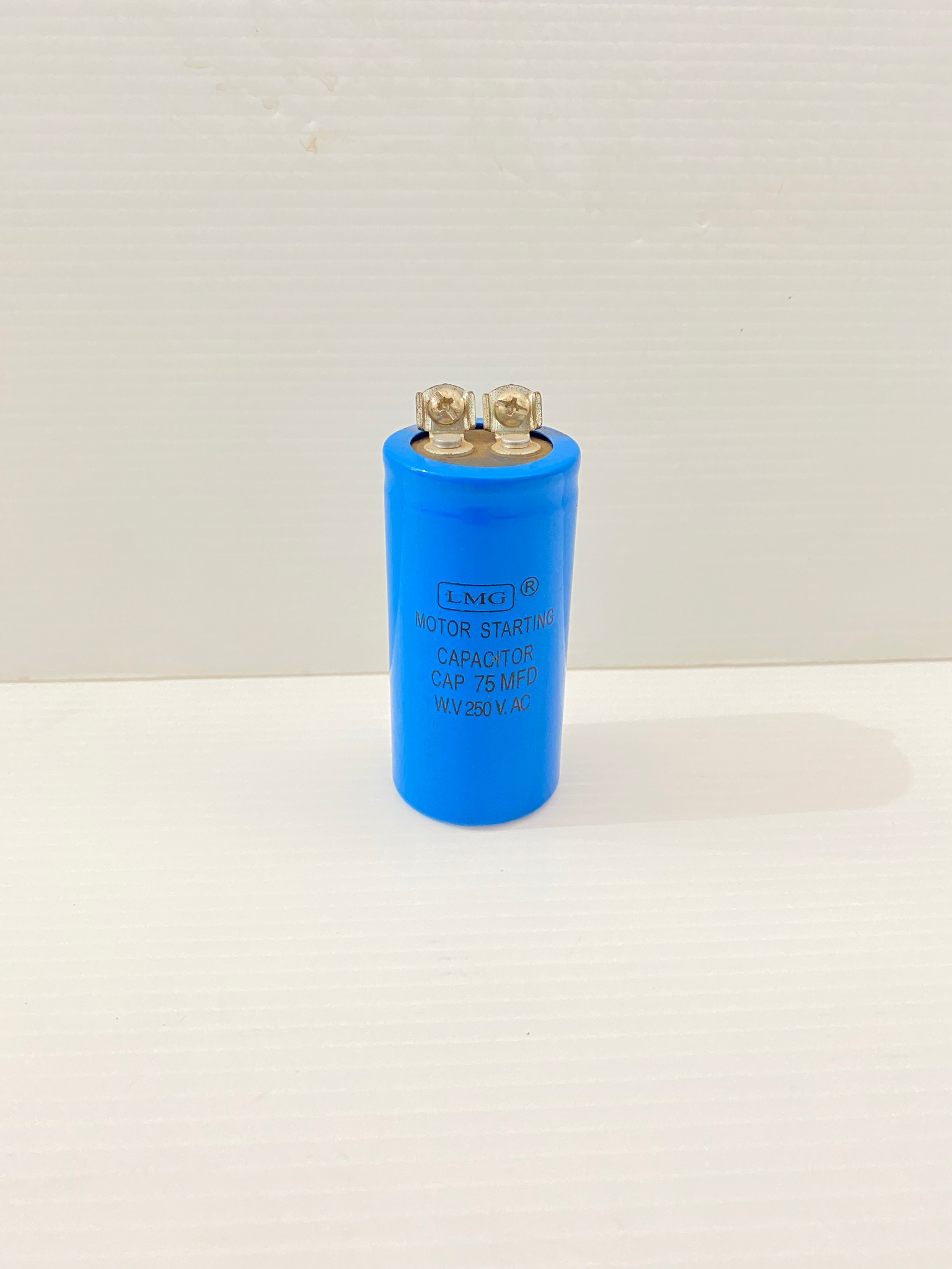 คาปาซิเตอร์ 50uf 75uf 100uf 180uf 250v. 330v. (คอนเดนเซอร์) #LMG หอยโข่งมิตซูบิชิ