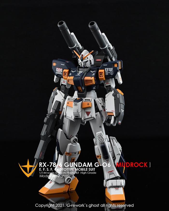 G-REWORK CUSTOM DECAL HG 1/144 RX-78-06 MUDROCK