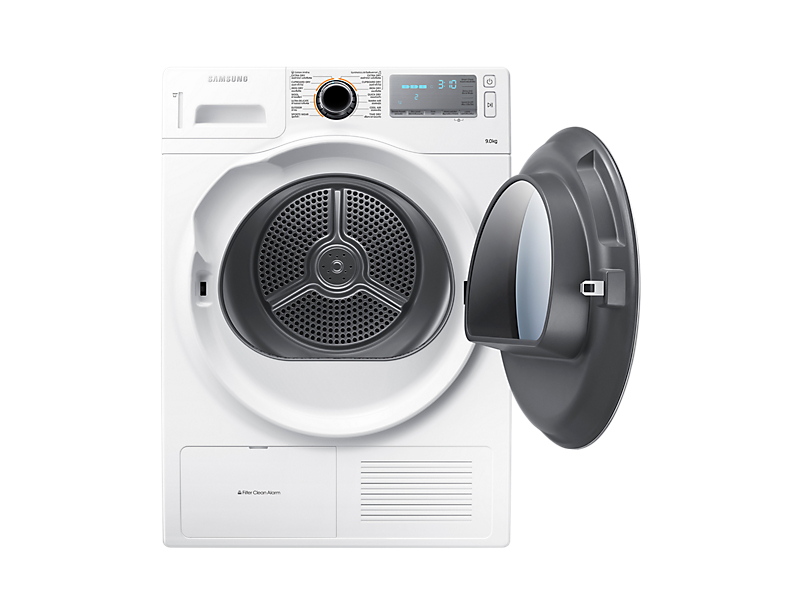 เครื่องอบผ้า Samsung ขนาด 9 kg รุ่น DV90H8000HW