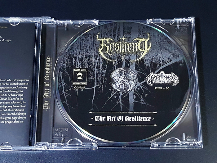 RESILIENT'The Art Of Resilience' CD