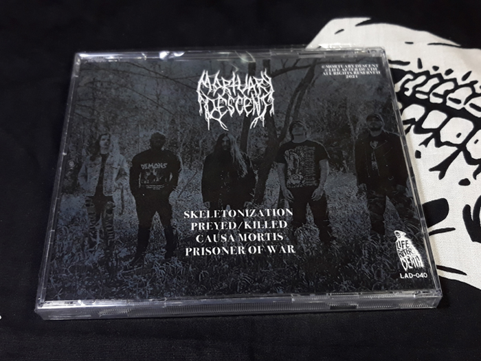 MORTUARY DESCENT ‘Skeletonization’ CD.